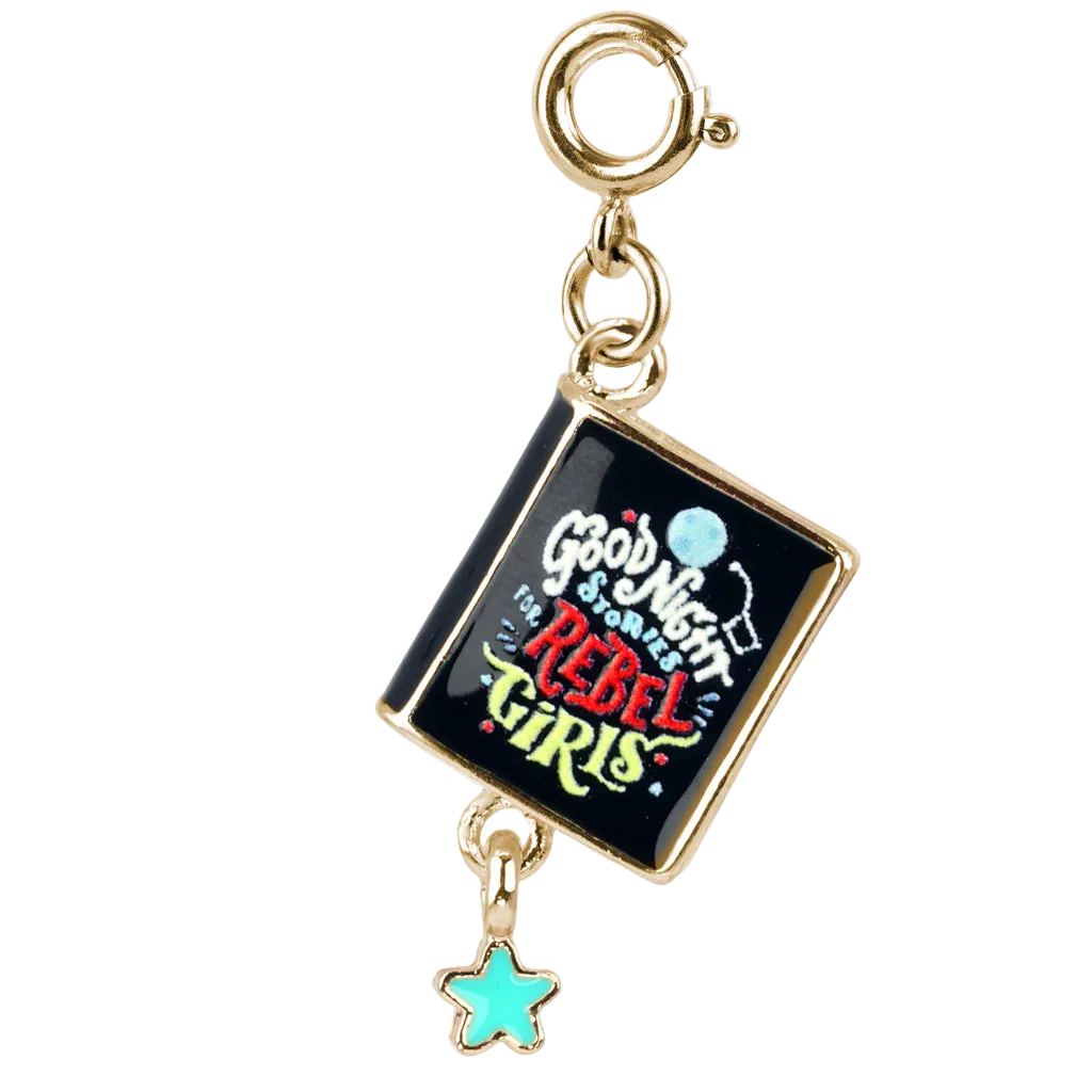 Colorful jewelry charm - goodnight stories book