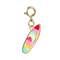 Colorful jewelry charm - surfboard