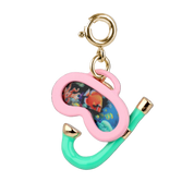 Colorful jewelry charm - snorkle gear