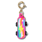 Colorful jewelry charm - skateboard