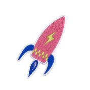 Colorful patches - Rocket Ship 