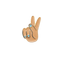 Colorful Stay Rebel Pins - peace sign