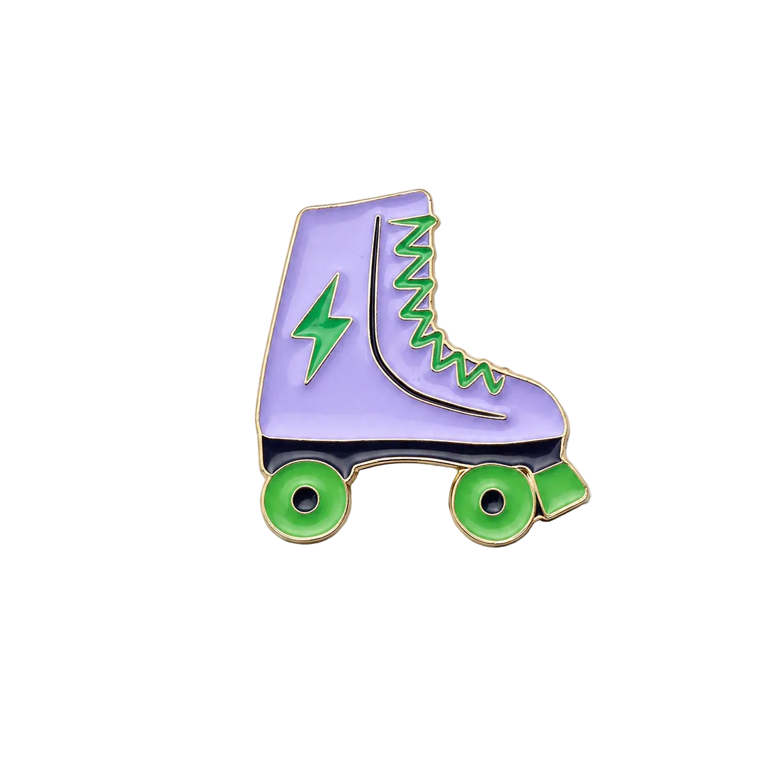 Colorful Stay Rebel Pins - rollerblade