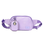 Stay Rebel Belt Bag Lavender Champion Bolt Print